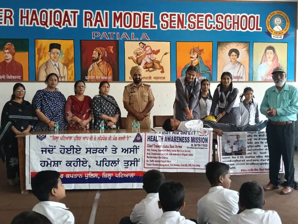 Children made aware about prevention of dengue cancer heart diseases first aid  Sarla Bhatnagar